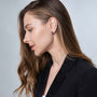 Eilat Stone bead earrings detail - Marina Jewelry Jerusalem
