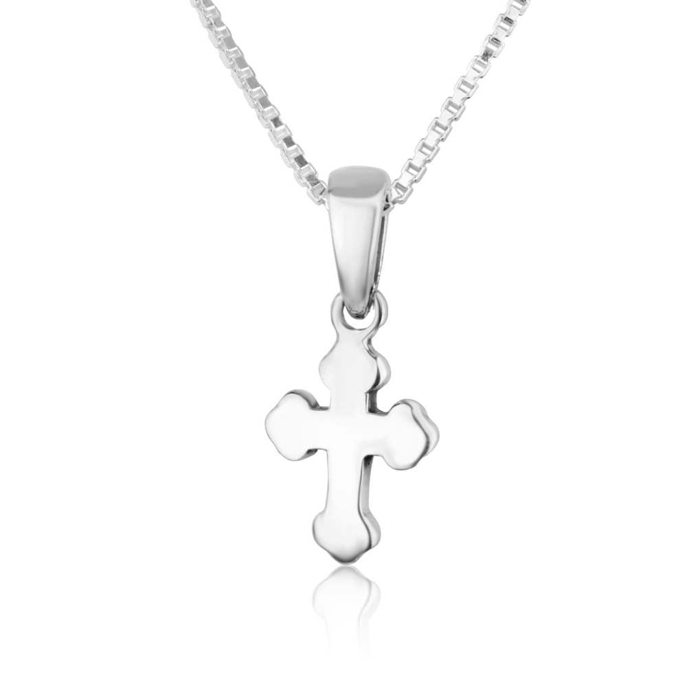 Trinity Cross Pendant Sterling Silver Flawlessly Handmade Jewelry Holy Land - Marina Jewelry Holy Land