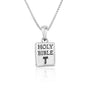 Holy Bible Pendant Necklace - Sterling Silver 925, Holy Land - Marina Jewelry Holy Land