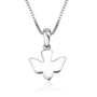 Dove pendant 925 Sterling Silver made in the Holy Land - Marina Jewelry Holy Land