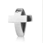 Cross Bead Charm - Sterling Silver Holy Land - Marina Jewelry Holy Land