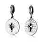 Ave Maria Cross Charm - Sterling Silver Holy Land - Marina Jewelry Holy Land