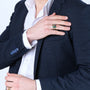 Sterling Silver Eilat Stone Gold-Plated  Cross Men’s Ring made in the Holy Land - Marina Jewelry Holy Land-4