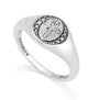 Cross Dove Ring Sterling Silver Christian Spirit Holy Land Jewelry Gift - Marina Jewelry Holy Land