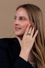 Saint Benedict Rosary Ring - Sterling Silver 925, Holy Land - Marina Jewelry Holy Land-2