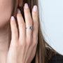 Eilat Stone Shield Signet Ring - Sterling Silver - Marina Jewelry Holy Land-6