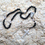 Black Olive Wood Rosary with Crucifix — Holy Land Prayer Set — Marina Jewelry Holy Land-2