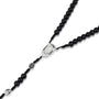 Black Olive Wood Rosary with Crucifix — Holy Land Prayer Set — Marina Jewelry Holy Land-7