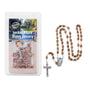 Olive Wood Rosary with Jordan River Water & Crucifix — Holy Land — Marina Jewelry Holy Land